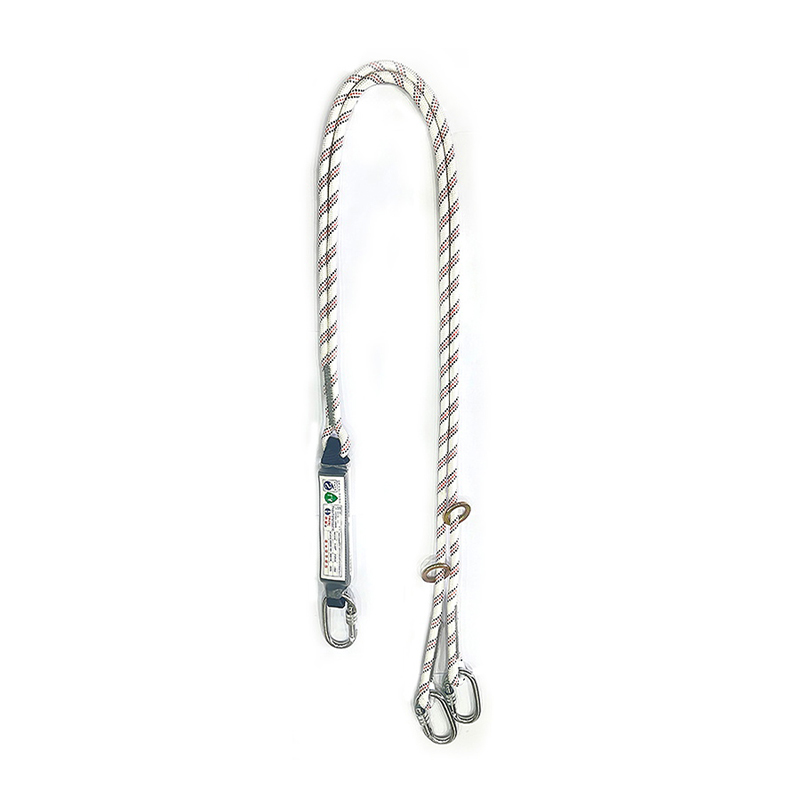 Lanyard Absorbente de Energía con 3 Mosquetones en Forma de U