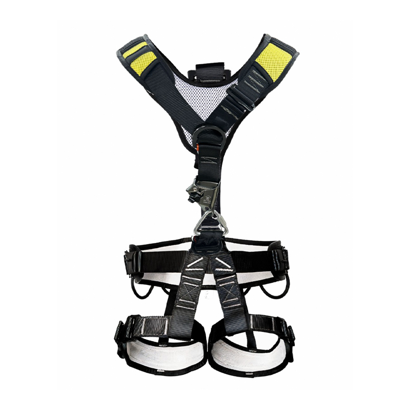 Arnés de seguridad de cuerpo completo de montañismo （Ascender de pecho de atado directo）