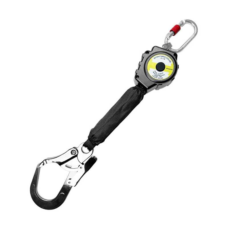 HT-FS-1.8m/HT-FS-3m Senmao herramienta de trabajo segura sistema de detención de caídas retráctil equipo de protección contra caídas para construcción de escalada