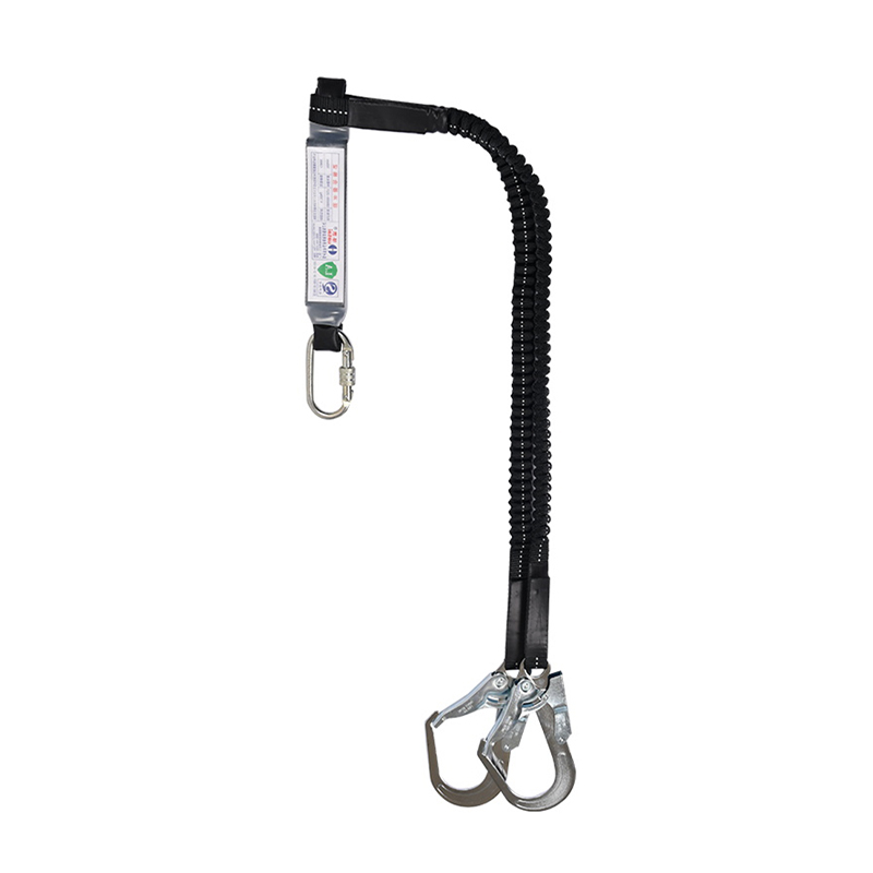 Lanyard Absorbente de Energía con Cinta de Poliéster y Cinta Elástica