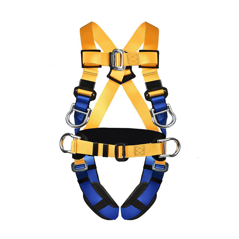 Arnés de seguridad de cuerpo completo de poliéster de 45 mm de alta resistencia