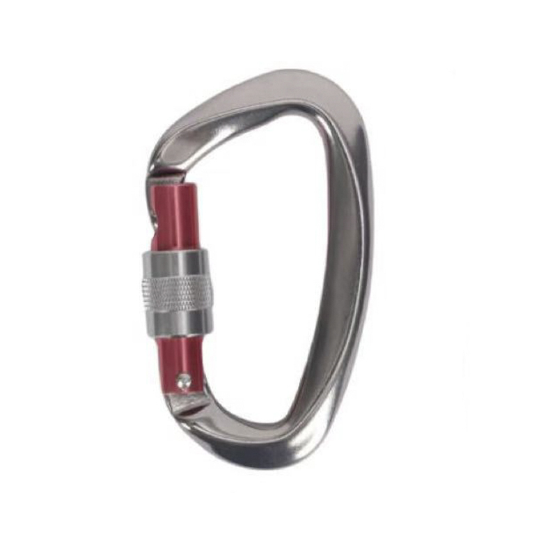 Carabinador de Aluminio con Cierre Manual de Giro
